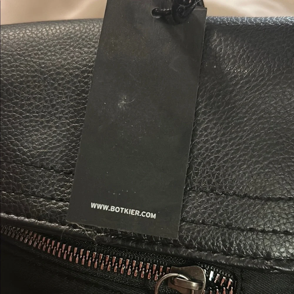 New Botkier Black Leather‎ and Nylon Mini Backpack